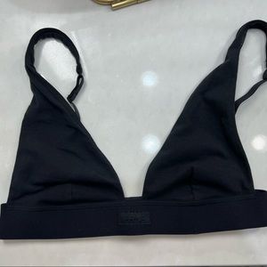 NWT SKIMS Black Bra